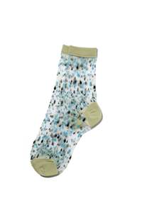 Socks Beanies Scarfs: STILEN - Party Crew Socks - Mint