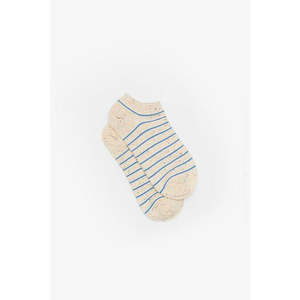 Socks Beanies Scarfs: Antler Ankle Sock | Fleck & Blue Stripe
