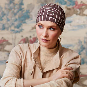 Christine Headwear Yoga Turban Prints - Graphic Pearl