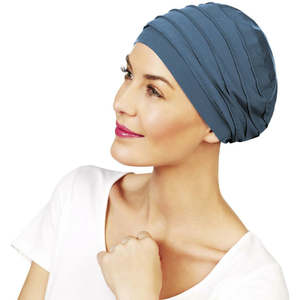 Turban: Christine Headwear - Ocean Blue Yoga Turban 7261