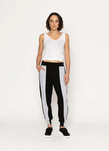 Blacklist | Hoy Pant - Black/White