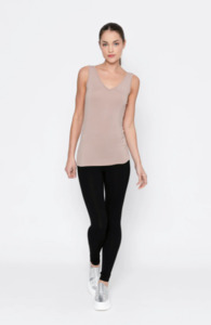 Blacklist: Two by Two | Essentials  Reversable Rayon Tank Nude