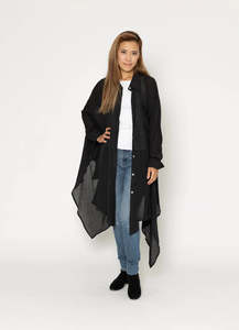 Blacklist: Blacklist Two by Two - Halle Shirt | Black