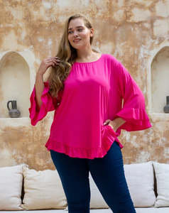 Freez: Bee Maddison | Felicity Top - Fuchsia