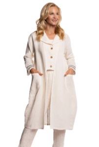Imagine Fashion Mamie Jacket - Cream