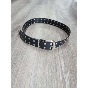 Silver Wishes: Silver Wishes Stud Belt - Black