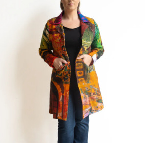Orientique: Orientique | Gallery Coat Jacket - Taj