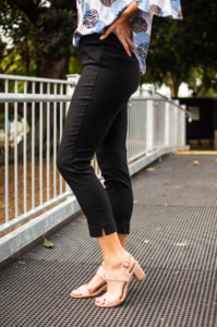 Willow Tree | Straight Leg Pant - Black