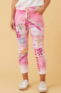 Carolyn K Morgan: CKM | Essential 7/8 Pant - Pink