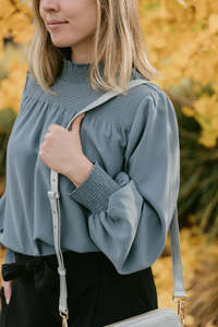 Homelee | Charlotte Top - Pewter