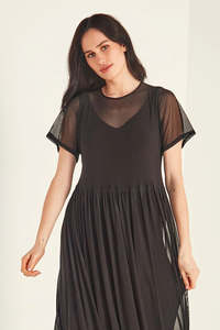 Lemon Tree Design: Lemon Tree - Sarah Dress and Slip | Black