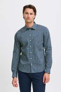 Ringers Western Mens: Blend | Classic Shirt - Blue