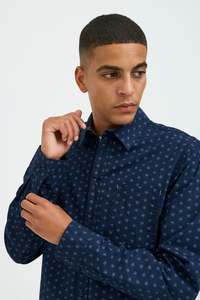Blend | Button Up Shirt - Navy