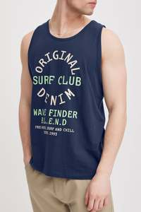 Ringers Western Mens: BLEND |  He Tanktop -Dress Blues