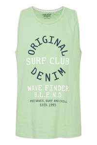 Ringers Western Mens: BLEND |  He Tanktop - Greengage