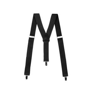 Ringers Western Mens: Parisian - Fellini Plain Brace Clip | Black