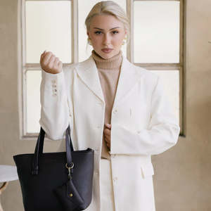 Gifts For Her: Black Caviar | Antoinette Aubergine 3 Piece Handbag Set