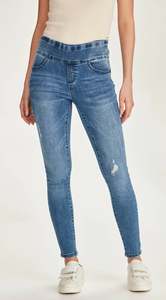 Junkfood: JUNKFOOD - Bella Elastic waist | Dark Blue
