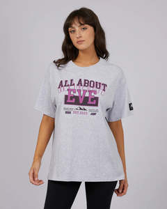 All About Eve: allabouteve | Snow Peaks Oversized Tee - Grey Marle
