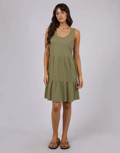 Allabouteve - Linen Mini Dress | Khaki
