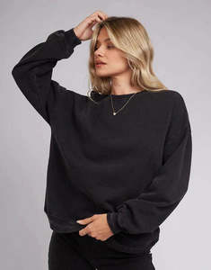 Silent Theory: Silent Theory Cosy  Crew - Black