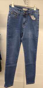 Wakee: Wakee Jeans - Blue Cropped