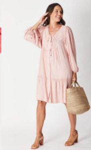 Luna Sky 1: Luna Sky - Billow Core Dress | Blush