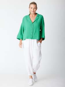 Cordelia St 1: Cordelia St | Bonded Cloth Top - Jade