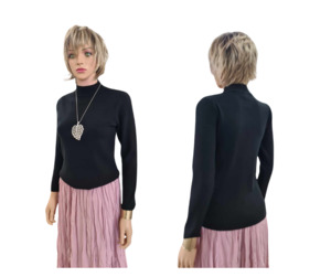 Staff Picks: Redberry | High Neck Knit - Black