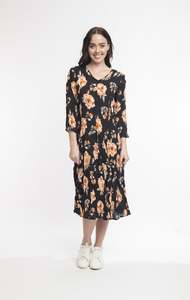 25 Off: Orientique | Puccini Godet Dress