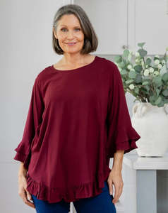 Bee Maddison | FELICITY TOP - WINE
