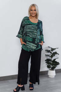 Sale: Willow Tree | Abstract Print Top