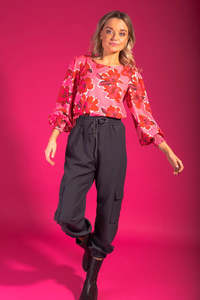 Sale: Charlo By Augustine | Charlie Cargo Pant -  Charcoal