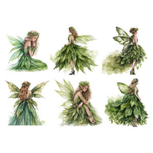 Catalog: White Cloud Transfer - Forest Fairies