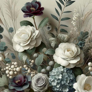 Mint By Michelle -Winter Petals