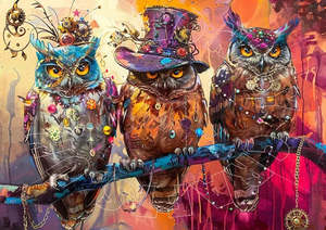 Dragon Fly: Steampunk Owlets 1 - Rice Paper