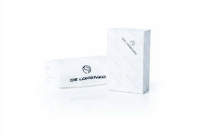 De Lorenzo: De Lorenzo •  Microfibre Towel Hair Wrap • White