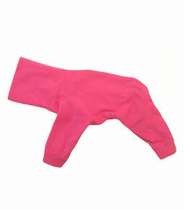 Dog Cat Fashion: STYLECOM.NZ - Bright Pink Fleece Dog PJs - Size M