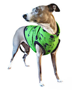 Dog Cat Fashion: STYLECOM.NZ - Emerald Green Paw Dog | Cat Top - Size S