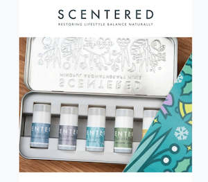 Scentered Aromatherapy: SCENTERED ~ Wellbeing Aromatherapy Mini Tin