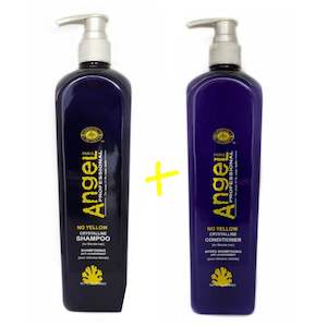 ANGEL DEEP SEA • 'NO YELLOW FOR BLONDES' PACK • DUO 500ML