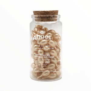 Aep Curls: Angel En Provence • Hair Vitamins + Inca Inchi Oils | Leave in • x40 Pcs
