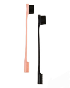 Small Styling Brush: Multi Function Comb With Brush • x1 Black