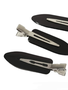 DINKY HAIR CLIPS - SET OF 6 ▪︎ BLACK