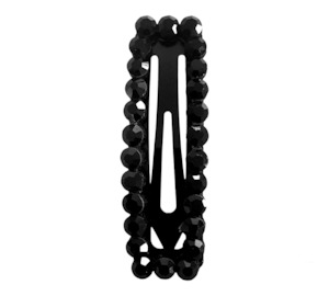 Fashion Home Accessories: Big Elegant Black Rhinestone Hair Clip