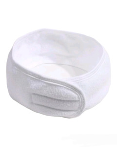 MAKEUP | BATH HEADBAND ▪︎ WHITE