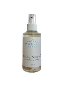 Malsea Body Co: MALSEA BODY CO - BODY OIL SPRITZ | CREAMY COCONUT 120ML