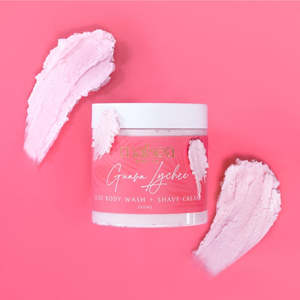 Frontpage: MALSEA - Guava Lychee Luxe Body Wash+ Shave Cream 250ml