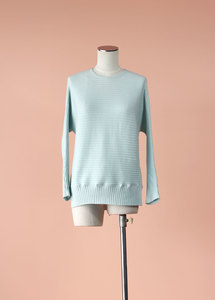 Products: Glassons - Light Mint Wide Ribbed Sweater, Size 8 - Styled in Seconds