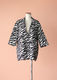 Face Fashion - Zebra Statement Blazer, Size 10-12 - Styled in Seconds
